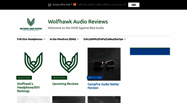 wolfhawkaudioreviews.com