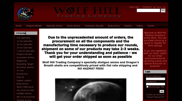 wolfhillammo.com