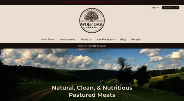 wolfoakfarm.com