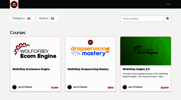 wolfofbey-ecommerce-engine.teachable.com