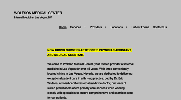 wolfsonmedicalcenter.com