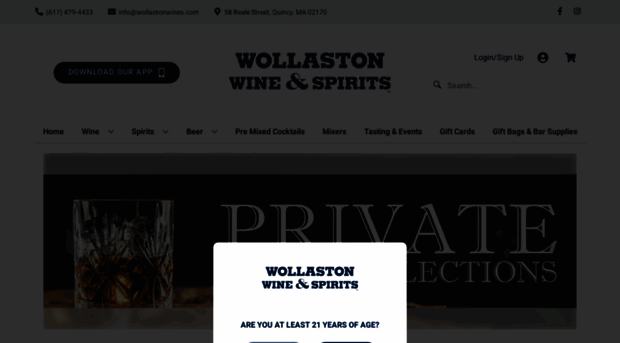 wollastonwines.com