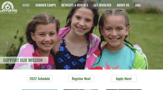 wolverinechristianservicecamp.com
