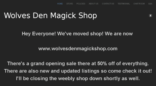 wolvesdenmagickshop.weebly.com