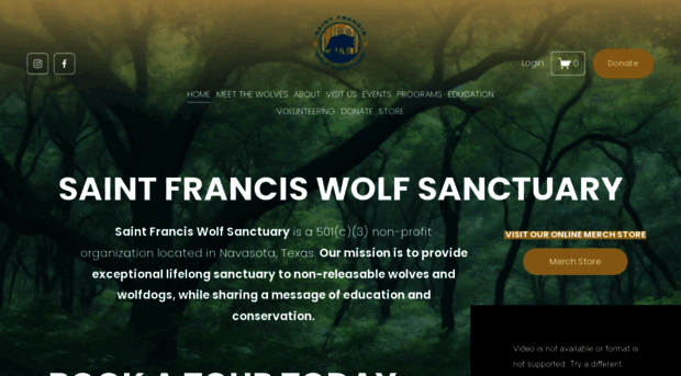 wolvesofsaintfrancis.org