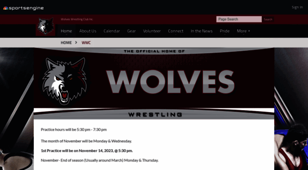 wolveswrestling.org