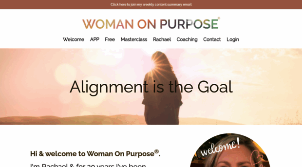 womanonpurpose.com