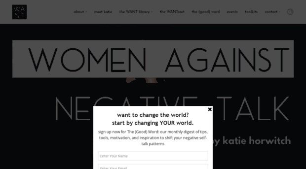 womenagainstnegativetalk.com