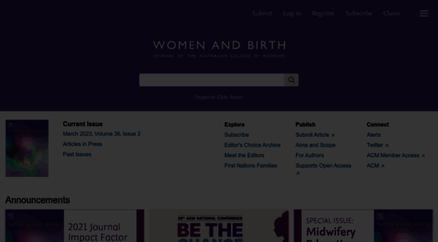 womenandbirth.org