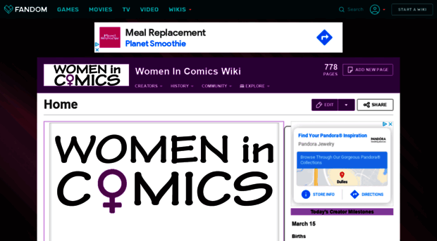 womenincomics.fandom.com