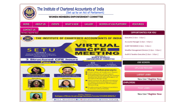 womenportal.icai.org