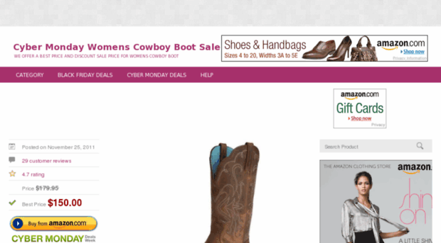 womenscowboyboots.getallshoes.com