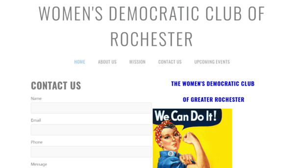 womensdemocraticclub.com