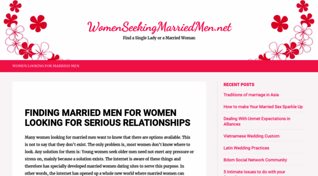 womenseekingmarriedmen.net