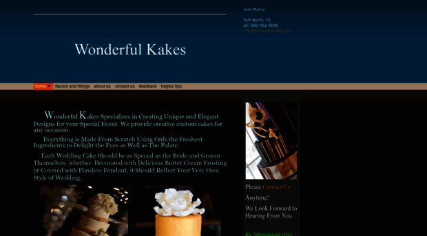 wonderfulkakes.com