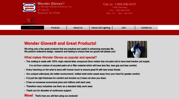 wondergloves.com