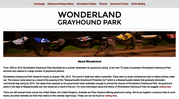 wonderlandgreyhound.com