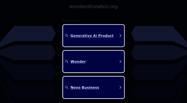 wonderofcreation.org
