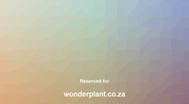wonderplant.co.za