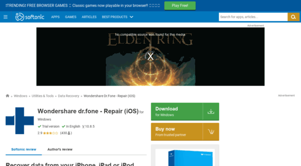 wondershare-data-recovery-for-iphone.en.softonic.com
