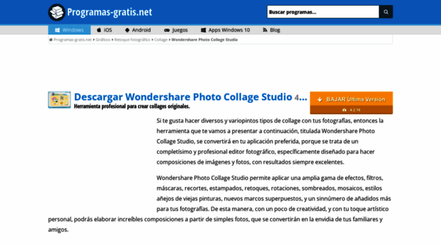 wondershare-photo-collage-studio.programas-gratis.net