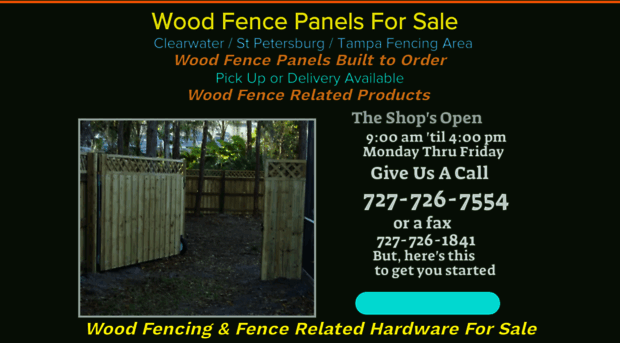 wood-fence-for-sale.com