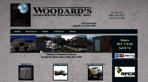 woodardsconcrete.com