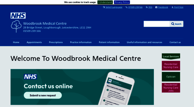 woodbrookmedicalcentre.co.uk