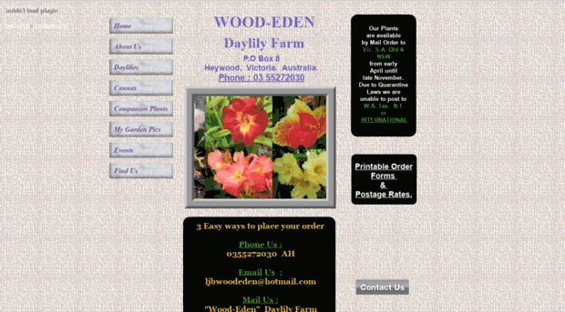 woodedendaylilies.net