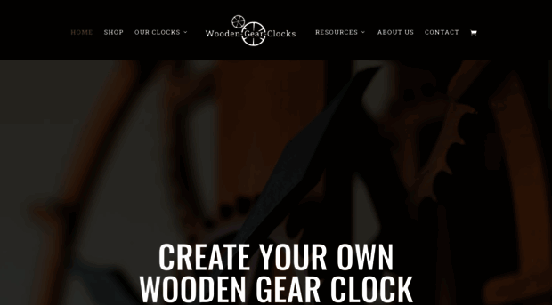 wooden-gear-clocks.com