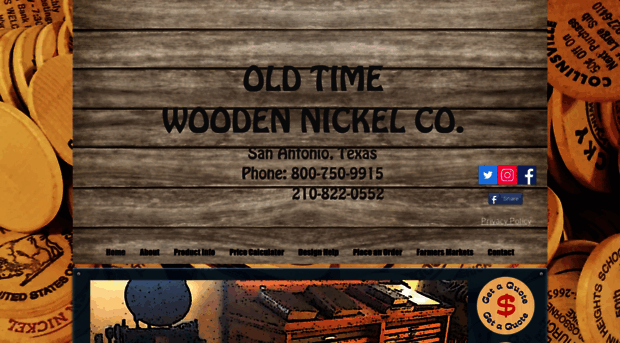 wooden-nickel.com