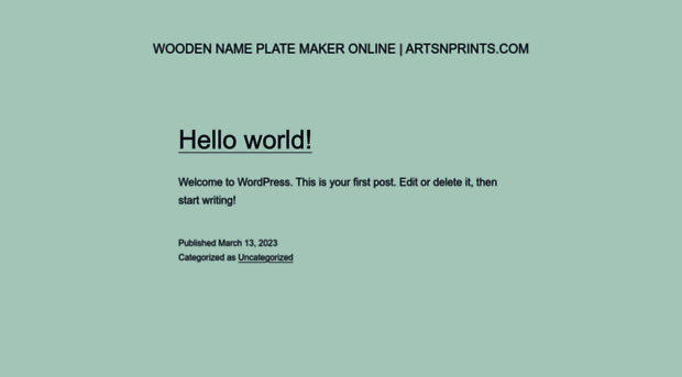 woodennameplate.com