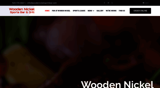 woodennickelsportsbar.com