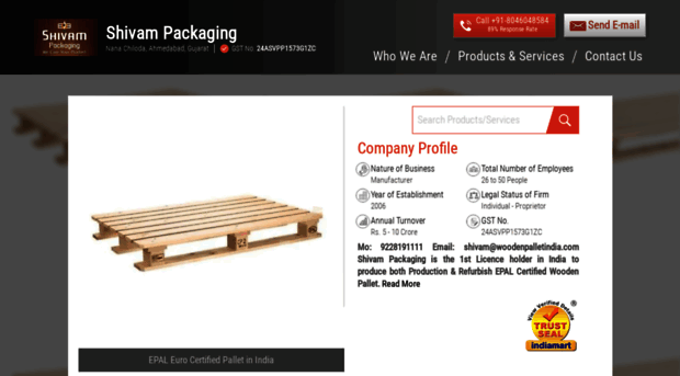 woodenpalletindia.com