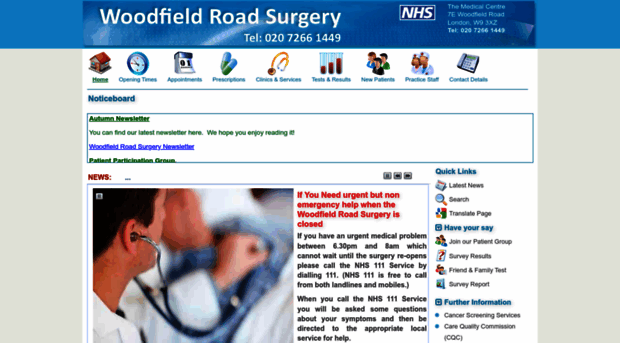 woodfieldroadsurgery.co.uk