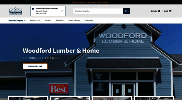 woodfordlumber.com