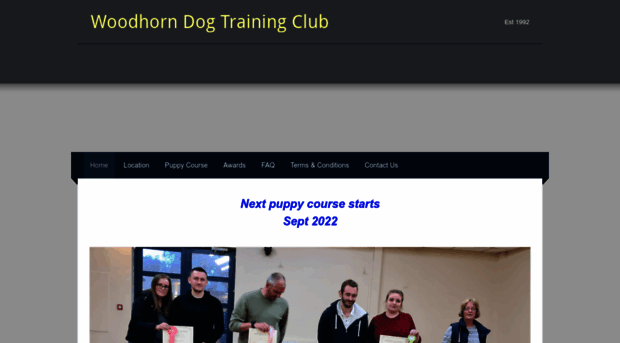 woodhorndogtrainingclub.co.uk