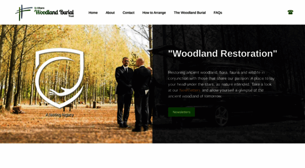 woodlandburialtrust.com
