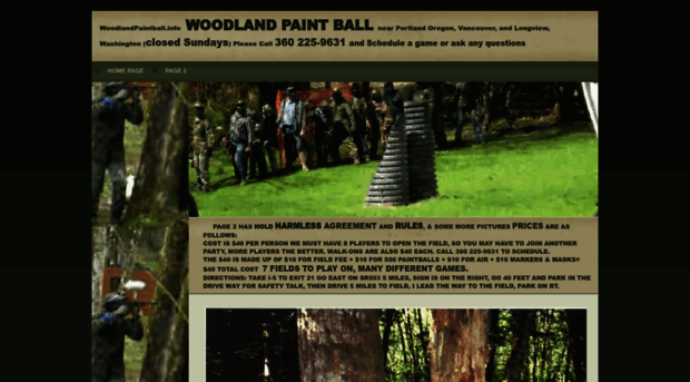 woodlandpaintball.info