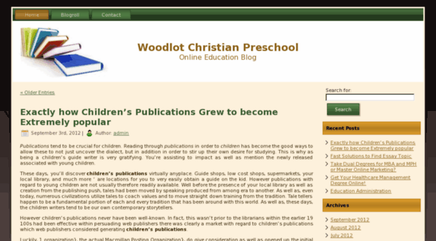 woodlotchristianpreschool.net