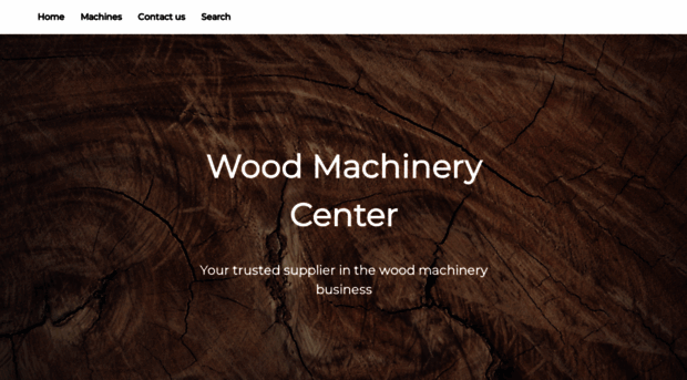 woodmachinerycenter.com