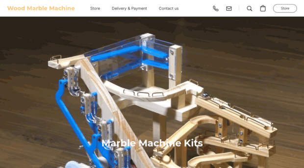 woodmarblemachine.com