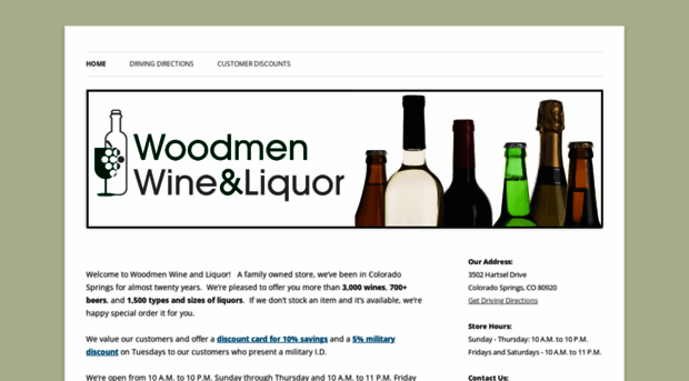 woodmenwineliquor.com