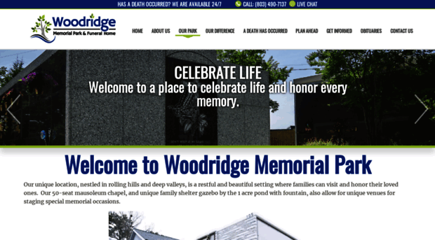 woodridgememorialpark.com