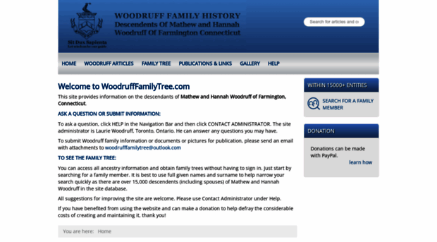 woodrufffamilytree.com