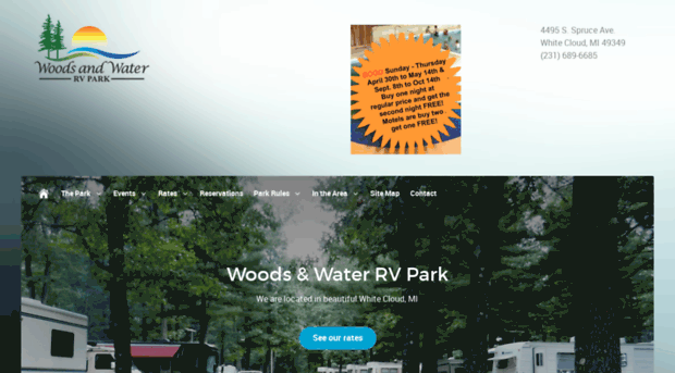 woodsandwaterrvpark.com