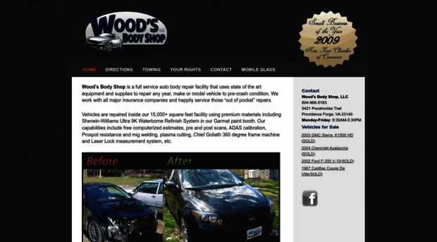 woodsbodyshop.com