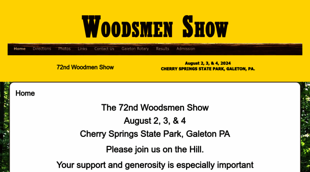 woodsmenshow.com