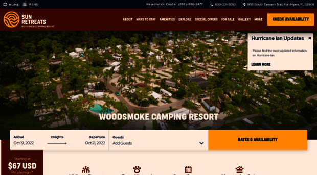 woodsmokecampingresort.com