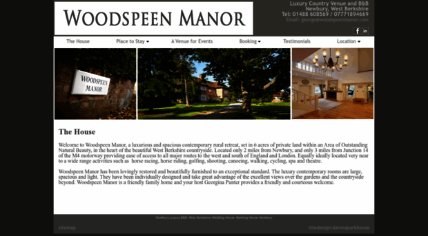 woodspeenmanor.com